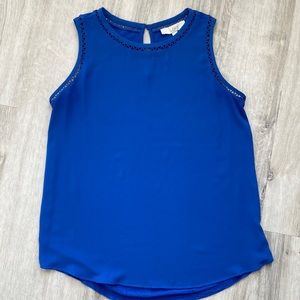 Loft Cutout Mixed Media Shell M